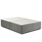Plush Velvet Light Grey King Size Split Divan Base (5ft)