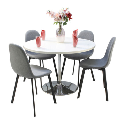 Pod Table & 4 Berlin Chairs