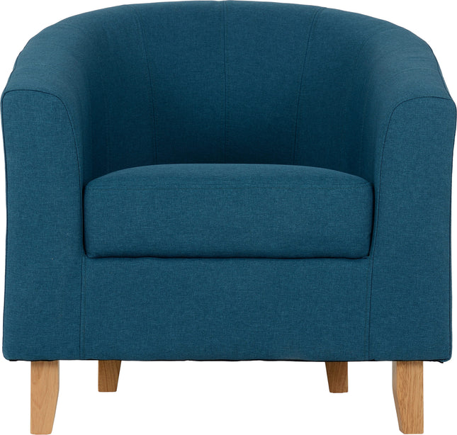 Tempo - Blue Tub Chair