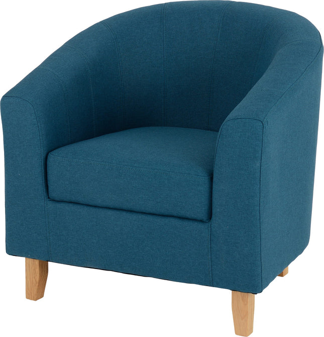 Tempo - Blue Tub Chair